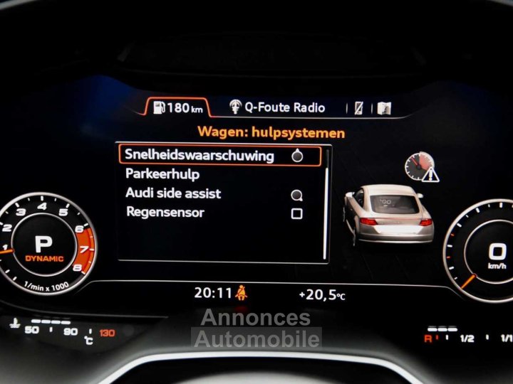 Audi TT Coupe 40 TFSI S-Line S tronic - CAMERA - LEDER - FULL - 19