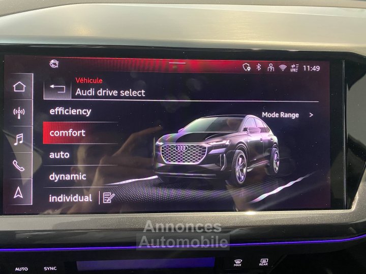 Audi Q4 E-Tron SPORTBACK Sportback 45 285 ch 82 kWh S line - 23