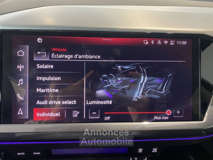 Audi Q4 E-Tron SPORTBACK Sportback 45 285 ch 82 kWh S line - 25