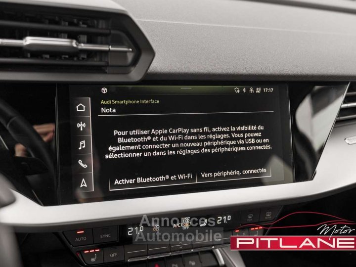 Audi A3 Sportback 35 TFSI S-tronic VIRTUAL CUIR CAMERA - 15