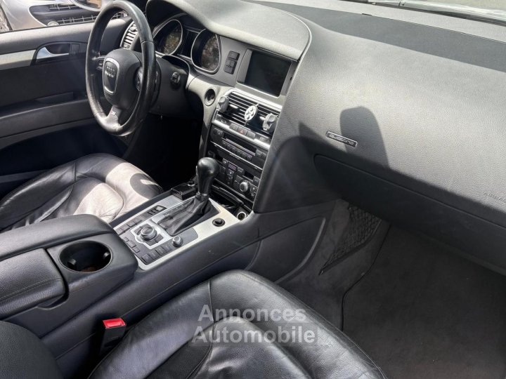 Audi Q7 QUATTRO 30 V6 TDI 233  CH BVA TIPTRONIC 7 PLACES AMBIENTE GTIE 12 MOIS - 9