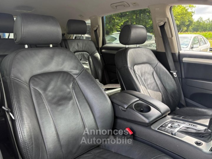 Audi Q7 QUATTRO 30 V6 TDI 233  CH BVA TIPTRONIC 7 PLACES AMBIENTE GTIE 12 MOIS - 10