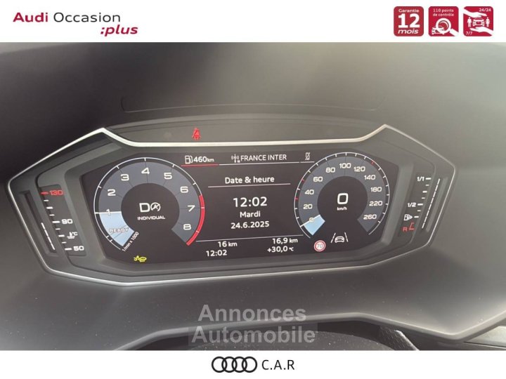 Audi A1 Sportback 30 TFSI 116 ch S tronic 7 Black Edition - 6