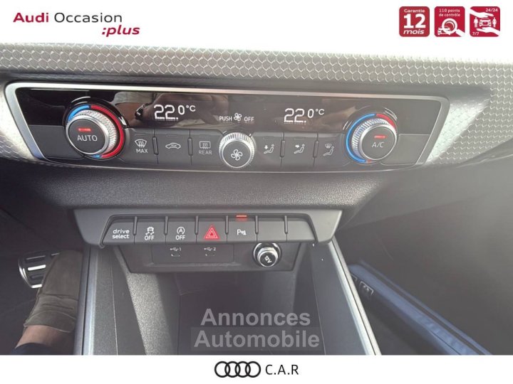 Audi A1 Sportback 30 TFSI 116 ch S tronic 7 Black Edition - 8