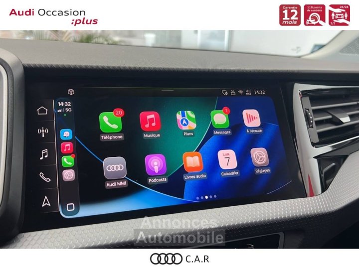 Audi A1 Sportback 25 TFSI 95 ch S tronic 7 Design - 16