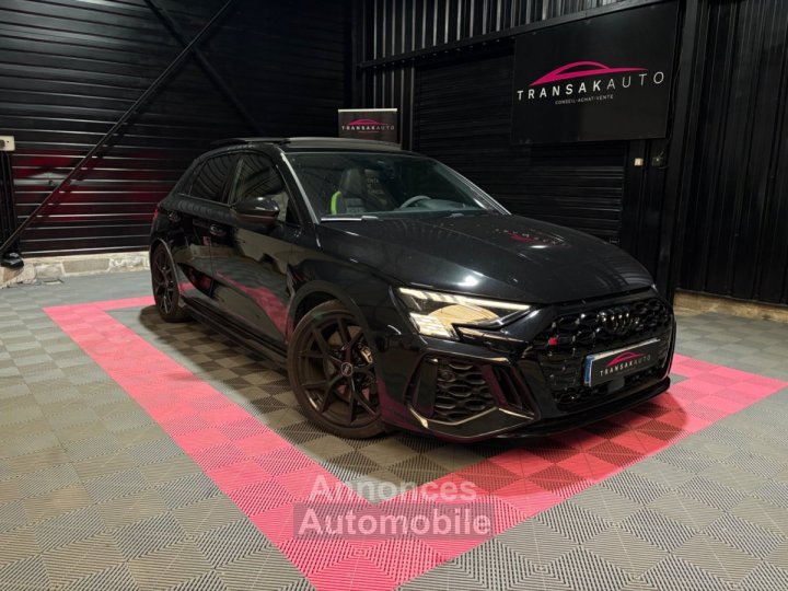 Audi RS3 sportback 25 tfsi 400 s tronic 7 quattro aise o toit ouvrant - 2