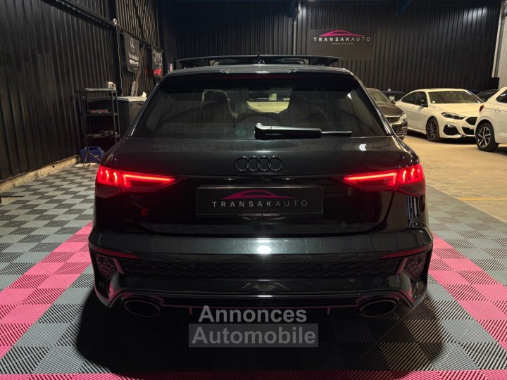 Audi RS3 sportback 25 tfsi 400 s tronic 7 quattro aise o toit ouvrant - 5