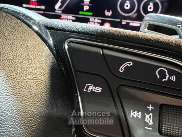 Audi RS3 sportback 25 tfsi 400 s tronic 7 quattro aise o toit ouvrant - 27