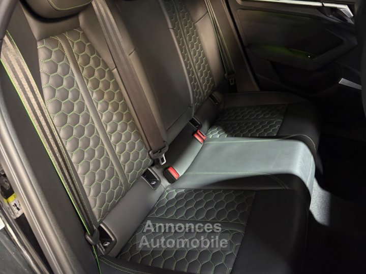 Audi RS3 sportback 25 tfsi 400 s tronic 7 quattro aise o toit ouvrant - 52
