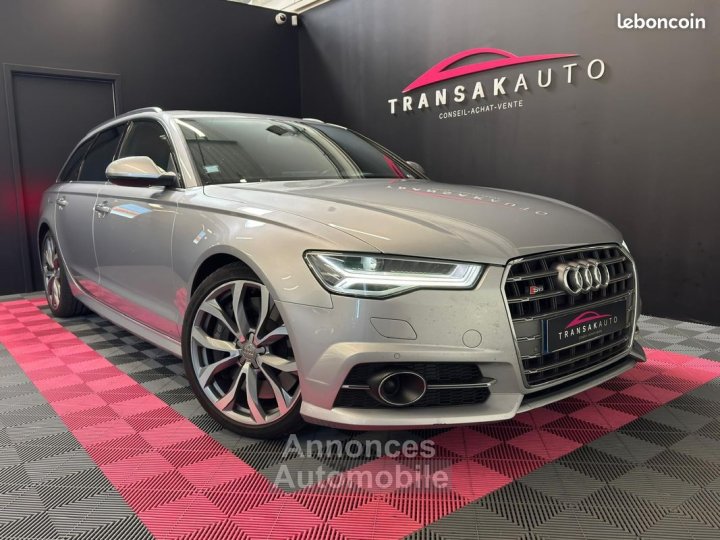 Audi S6 AVANT V8 40 TFSI 450ch Quattro S tronic 7 SUIVI RÉVISION À JOUR - 1