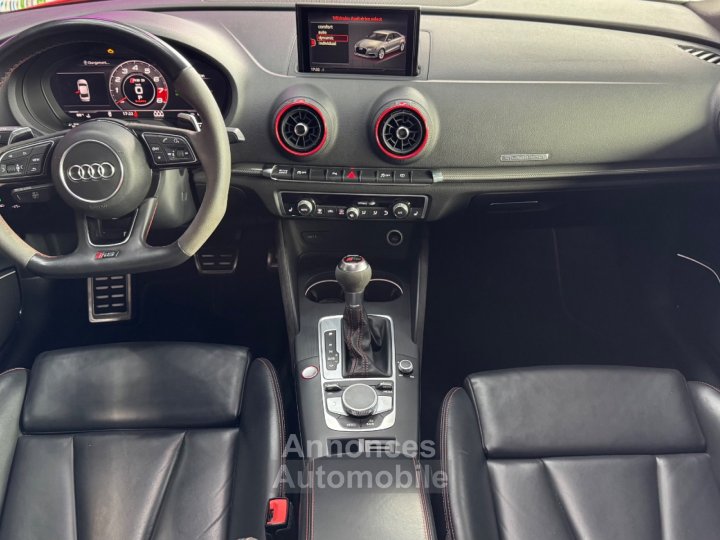 Audi RS3 BERLINE DAZA 400 ch 25 TFSi S tronic 7 Quattro ~ Toit Ouvrant ~ Bang Olufsen ~ Pack RS - 8