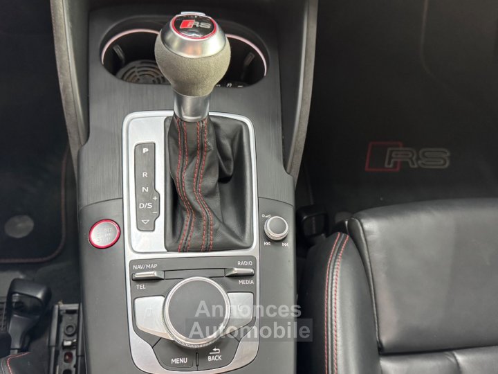 Audi RS3 BERLINE DAZA 400 ch 25 TFSi S tronic 7 Quattro ~ Toit Ouvrant ~ Bang Olufsen ~ Pack RS - 17