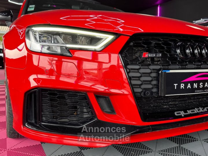 Audi RS3 BERLINE DAZA 400 ch 25 TFSi S tronic 7 Quattro ~ Toit Ouvrant ~ Bang Olufsen ~ Pack RS - 30