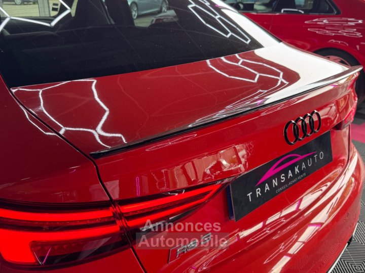 Audi RS3 BERLINE DAZA 400 ch 25 TFSi S tronic 7 Quattro ~ Toit Ouvrant ~ Bang Olufsen ~ Pack RS - 31