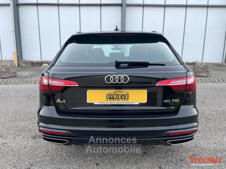 Audi A4 AVANT 20 40 TDI 190 DESIGN S-TRONIC BVA bien &eacute;quip&eacute; - 6