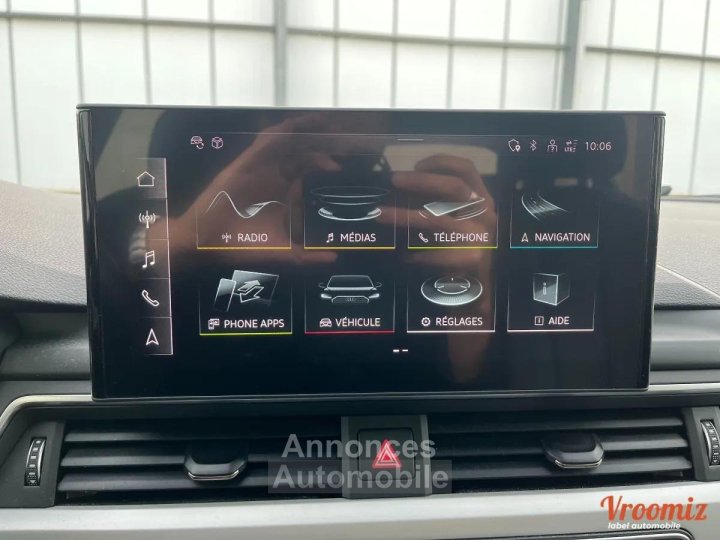 Audi A4 AVANT 20 40 TDI 190 DESIGN S-TRONIC BVA bien &eacute;quip&eacute; - 16