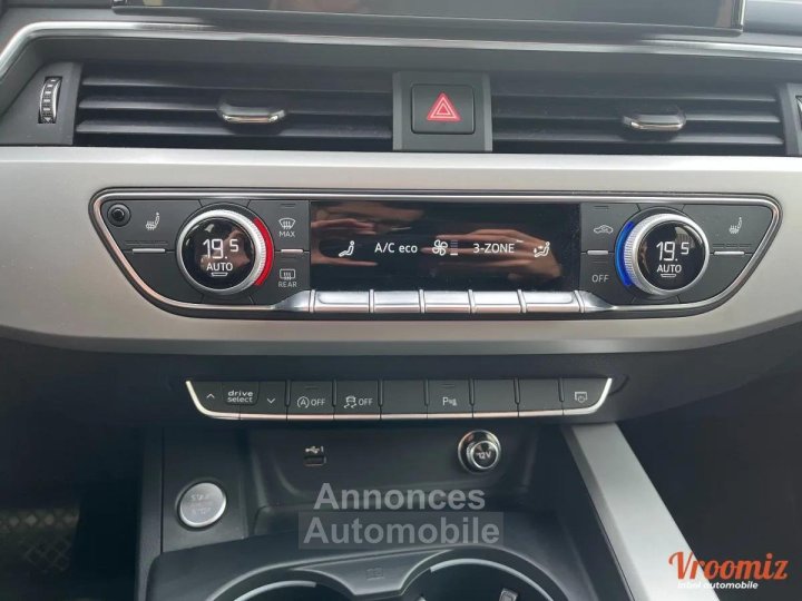 Audi A4 AVANT 20 40 TDI 190 DESIGN S-TRONIC BVA bien &eacute;quip&eacute; - 17
