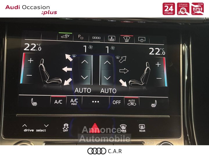 Audi A8 60 TFSIe 462 ch Tiptronic 8 Quattro Advanced - 14
