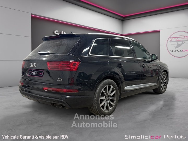 Audi Q7 30 V6 TDI Clean Diesel 272 Tiptronic 8 Quattro 7pl Avus Extended // BOSE / T OUVRANT / 12 mois - 5