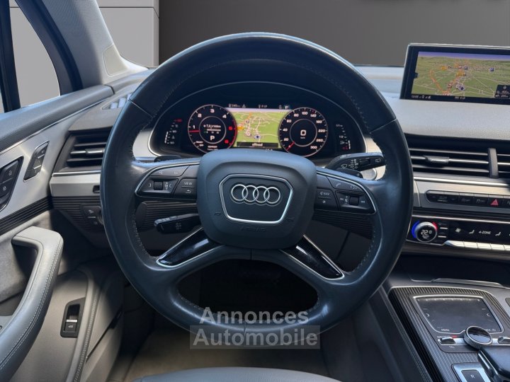 Audi Q7 30 V6 TDI Clean Diesel 272 Tiptronic 8 Quattro 7pl Avus Extended // BOSE / T OUVRANT / 12 mois - 13