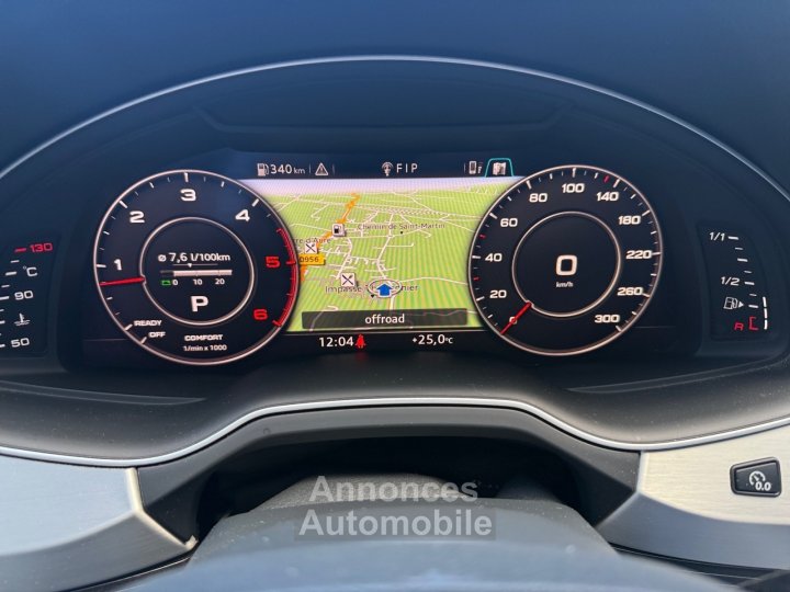 Audi Q7 30 V6 TDI Clean Diesel 272 Tiptronic 8 Quattro 7pl Avus Extended // BOSE / T OUVRANT / 12 mois - 14