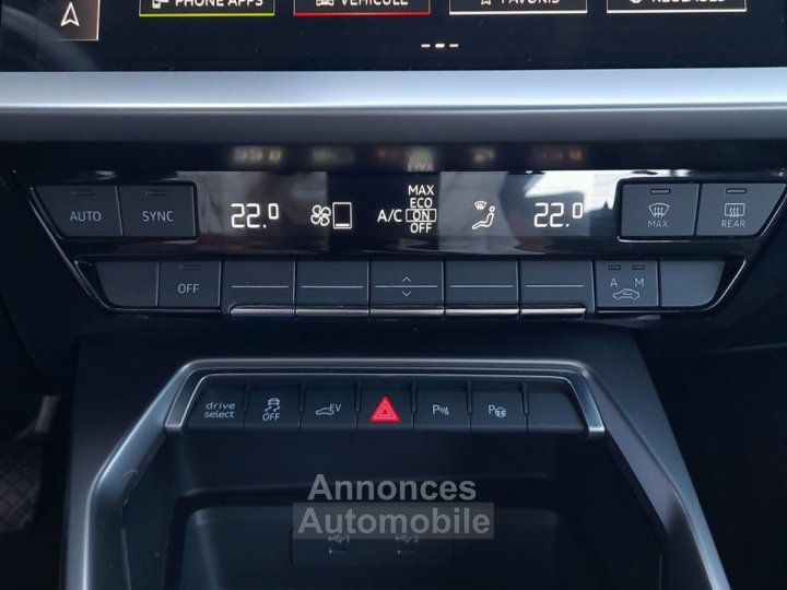 Audi A3 Sportback 40 TFSIe 204 S tronic 6 Design 1ER MAIN - 22