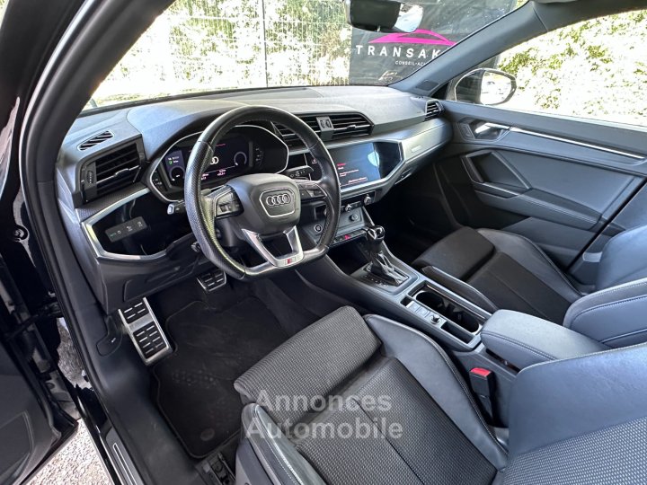 Audi Q3 Sportback 45 TFSIe 245 ch S tronic 6 S line/ Toit ouvrant / Camera de recul / Pack esthétique noir - 15