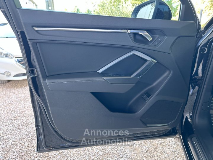 Audi Q3 Sportback 45 TFSIe 245 ch S tronic 6 S line/ Toit ouvrant / Camera de recul / Pack esthétique noir - 20