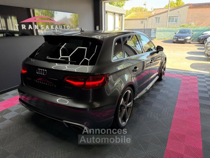 Audi RS3 SPORTBACK 25 TFSI 367 Quattro S tronic 7 STAGE 1 FLEX / PONT HALDEX OK / BANG OLUFSEN / CAMERA / MAGNETIC RIDE / JANTES ROTORS 19 - 6
