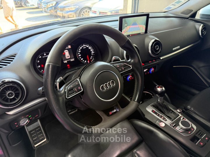 Audi RS3 SPORTBACK 25 TFSI 367 Quattro S tronic 7 STAGE 1 FLEX / PONT HALDEX OK / BANG OLUFSEN / CAMERA / MAGNETIC RIDE / JANTES ROTORS 19 - 20