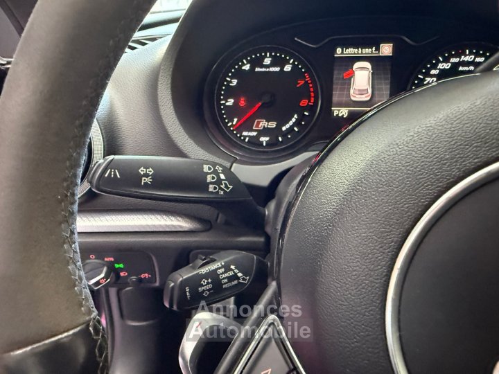 Audi RS3 SPORTBACK 25 TFSI 367 Quattro S tronic 7 STAGE 1 FLEX / PONT HALDEX OK / BANG OLUFSEN / CAMERA / MAGNETIC RIDE / JANTES ROTORS 19 - 22