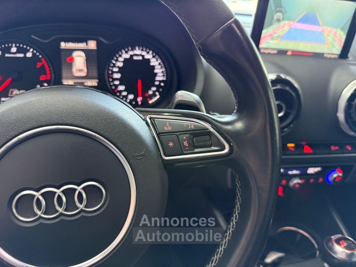 Audi RS3 SPORTBACK 25 TFSI 367 Quattro S tronic 7 STAGE 1 FLEX / PONT HALDEX OK / BANG OLUFSEN / CAMERA / MAGNETIC RIDE / JANTES ROTORS 19 - 23