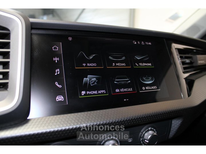Audi A1 Sportback 10 25 TFSI - 95 - BV S-Tronic Advanced 2 - 15
