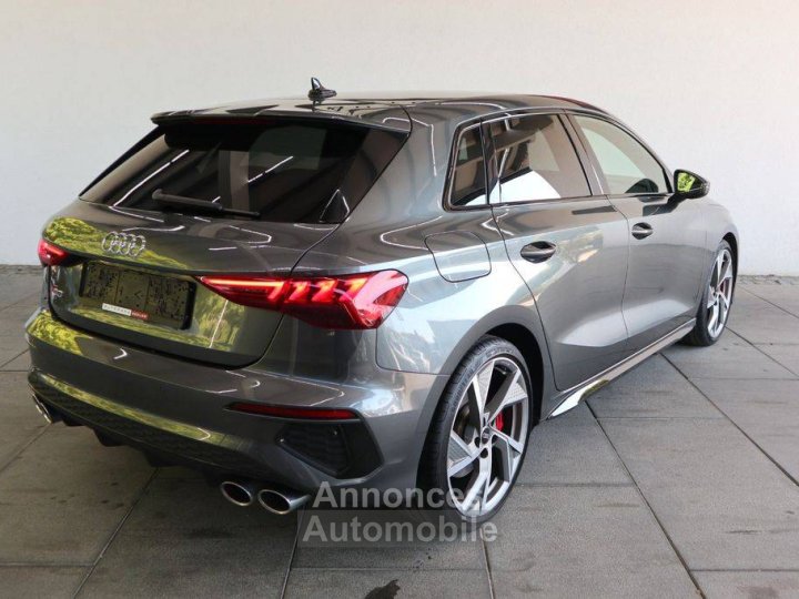 Audi S3 Sportback QU*Matrix*B&O*BlackP*Diamond*ACC*Sans clé - 2