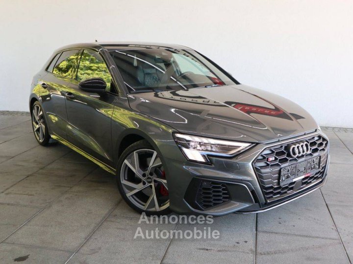 Audi S3 Sportback QU*Matrix*B&O*BlackP*Diamond*ACC*Sans clé - 3