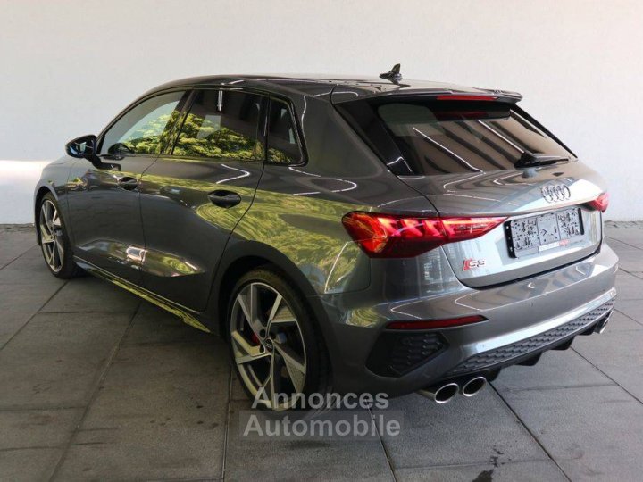 Audi S3 Sportback QU*Matrix*B&O*BlackP*Diamond*ACC*Sans clé - 4
