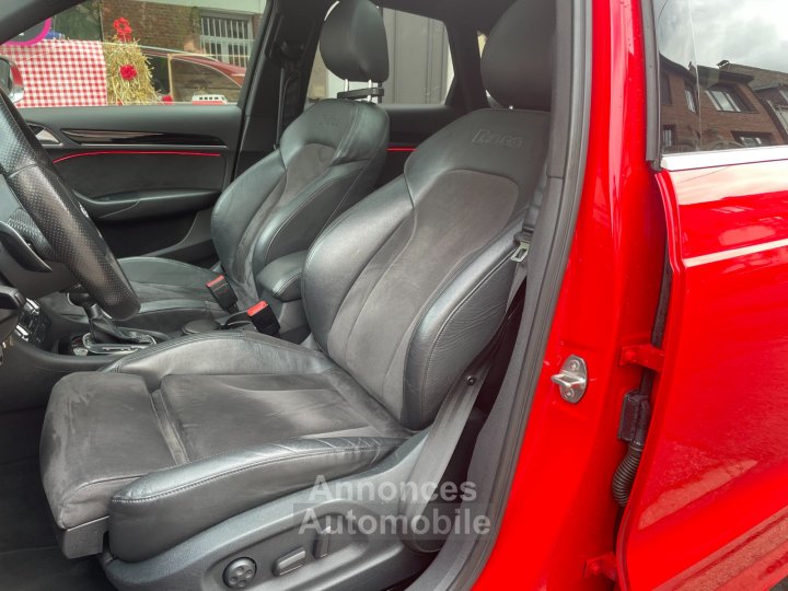 Audi RS Q3 25 TFSI 310 ch Quattro S tronic 7 / CAMERA DE RECUL / TOIT OUVRANT - 14