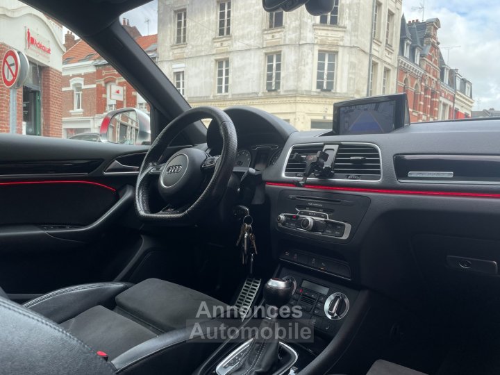 Audi RS Q3 25 TFSI 310 ch Quattro S tronic 7 / CAMERA DE RECUL / TOIT OUVRANT - 15