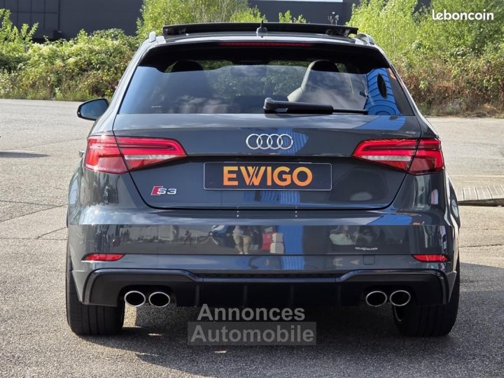 Audi S3 SPORTBACK 20 TFSI 300 S-TRONIC Toit pano Siege Cobra BO - 4