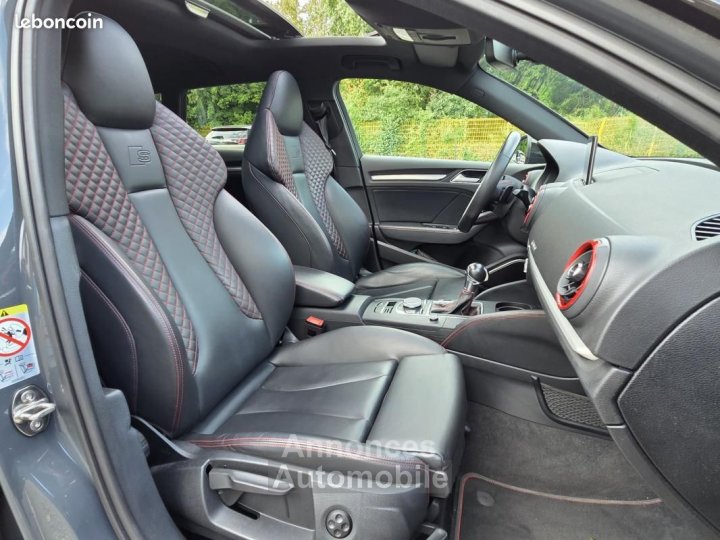 Audi S3 SPORTBACK 20 TFSI 300 S-TRONIC Toit pano Siege Cobra BO - 12
