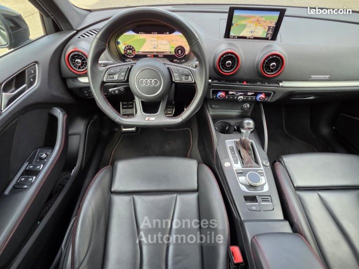 Audi S3 SPORTBACK 20 TFSI 300 S-TRONIC Toit pano Siege Cobra BO - 15