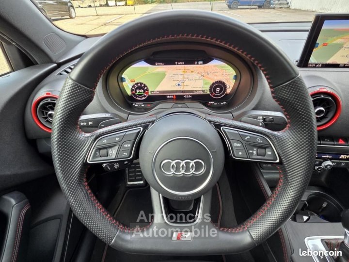 Audi S3 SPORTBACK 20 TFSI 300 S-TRONIC Toit pano Siege Cobra BO - 16