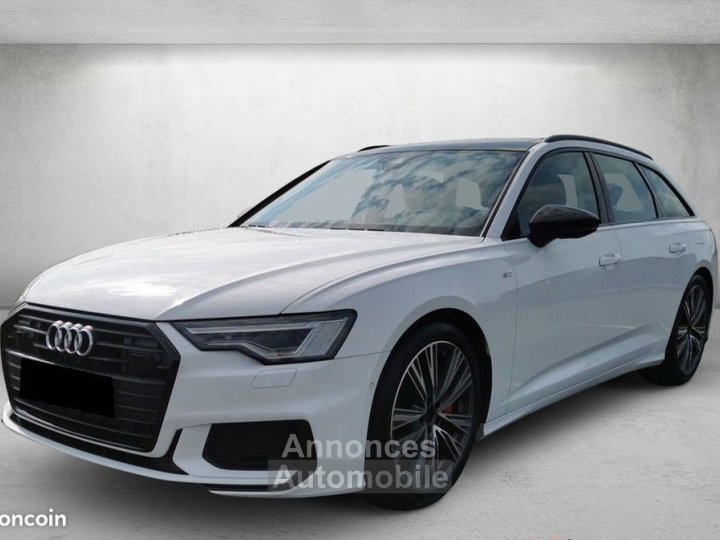 Audi A6 55 TFSIe S-line 367ch GPS-LED-VIRTUAL COCKPIT-REGULATEUR DE VITESSE-CAMERA-TOIT OUVRANT PANORAMIQUE-APP CARPLAY-JANTES 20 - 1