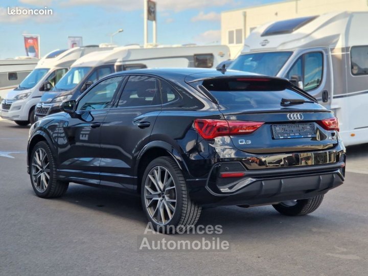 Audi Q3 Sportback 40 TDI 200CH Quattro S tronic line GPS-LED-VIRTUAL COCKPIT-HAYON ELECTRIQUE-JANTES 20 - 2