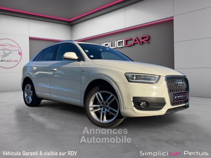 Audi Q3 20 TDI 140 CH S-LINE // TRES BON ETAT - 1