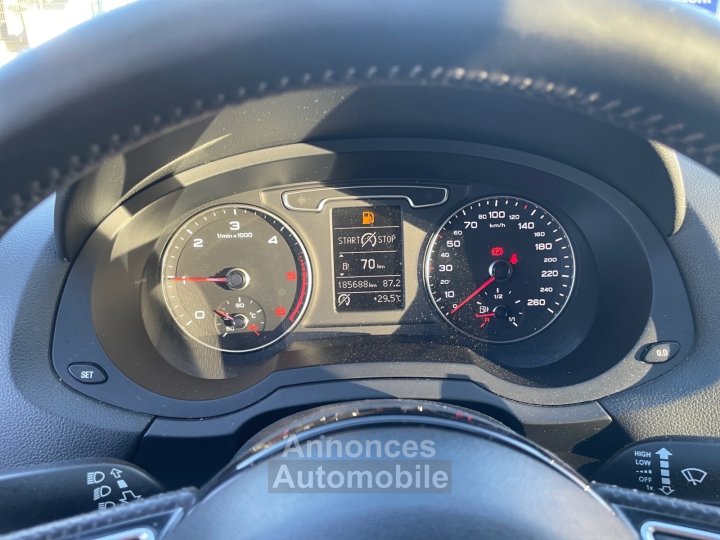 Audi Q3 20 TDI 140 CH S-LINE // TRES BON ETAT - 15