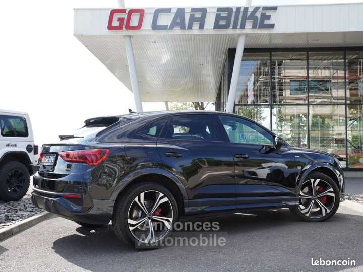 Audi Q3 Sportback 200CH S Line Quattro Garantie 6 ans Suivi complet Pack Black Attelage LED Caméra de recul Sièges chauffants 20P 579-mois - 3