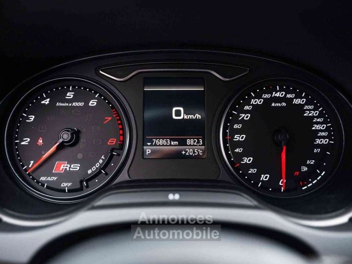 Audi RS3 SPORTBACK QUATTRO DRIVE SELECT BELGIAN CAR - 19