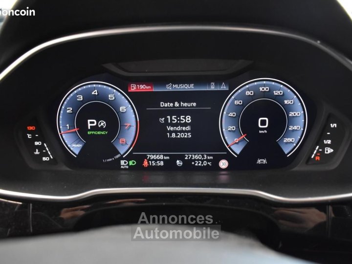 Audi Q3 Sportback 20 45 TFSI 230 S-LINE QUATTRO S-TRONIC BVA SUIVI GARANTIE 6 à 60 MOIS - 17