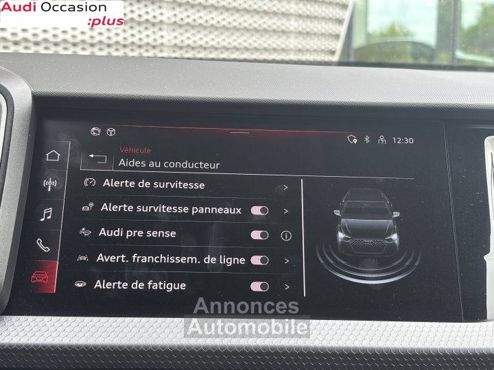 Audi A1 Sportback 25 TFSI 95 ch S tronic 7 Advanced - 12
